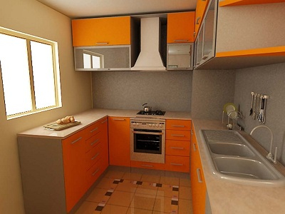 Дизайн кухни в хрущевке с холодильником