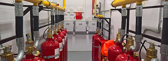 Что такое автоматические установки для газового пожаротушения?