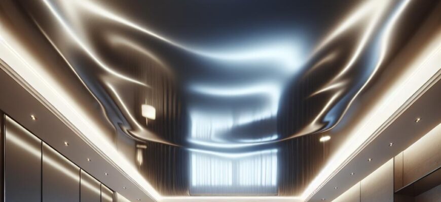 Как один потолок может поменять комнату: всё о натяжных потолках