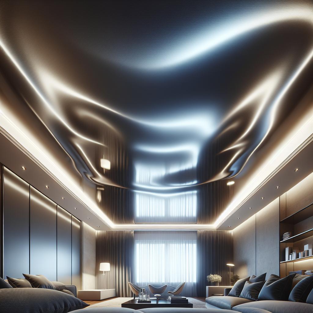 Как один потолок может поменять комнату: всё о натяжных потолках