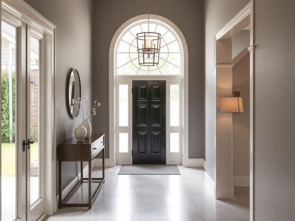 Finishing the entryway and corridor Finishing the entryway and corridorфото