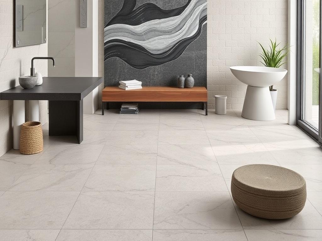 Керамогранитная плитка: практичный выбор для совремичного интерьера и улицы
