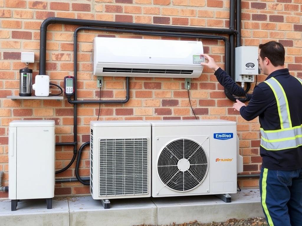 Comprehensive order of a split system with professional installation Comprehensive order of a split system with professional installationфото