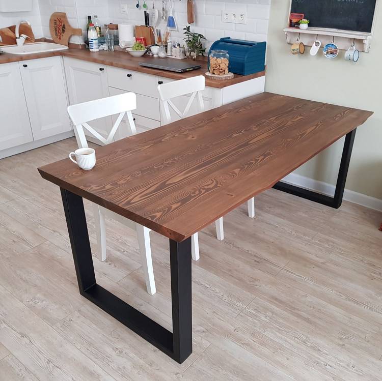 Обеденный стол, стол для кухни в стиле Лофт 