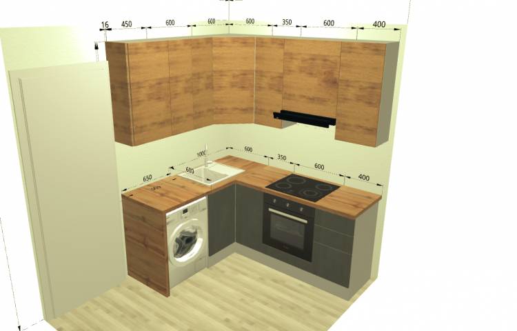 кухню в стиле Лофт для квартиры Корабля