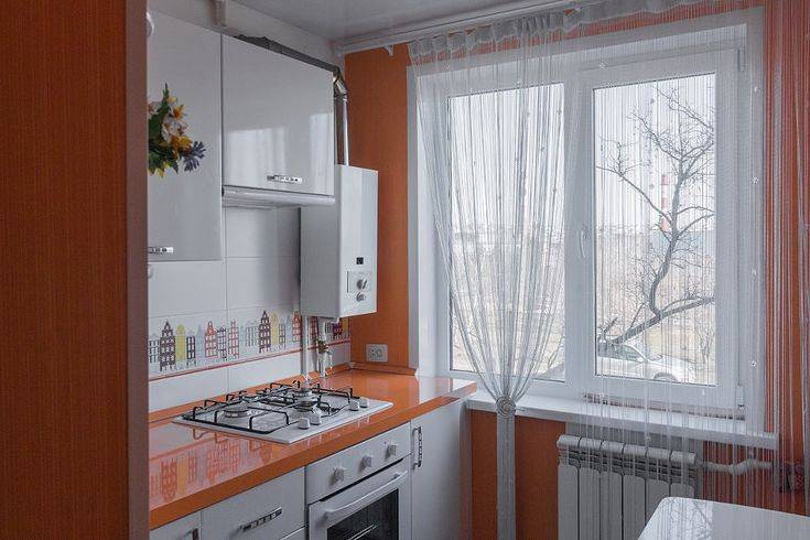 Нитяные шторы в интерьере кухни: 86 фото дизайна