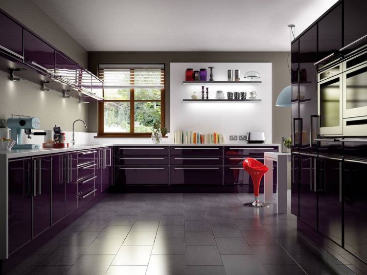Черный пол на кухне: 98+ идей стильного дизайна