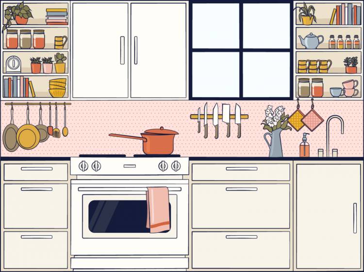 Картинки бумажная кухня