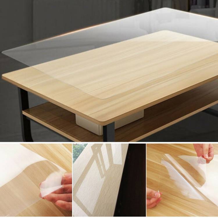 Новая прозрачная защитная пленка для мебели, Защитная пленка для поверхности стола, пленка против царапин, полиэтиленовые пакеты для хранения в кух