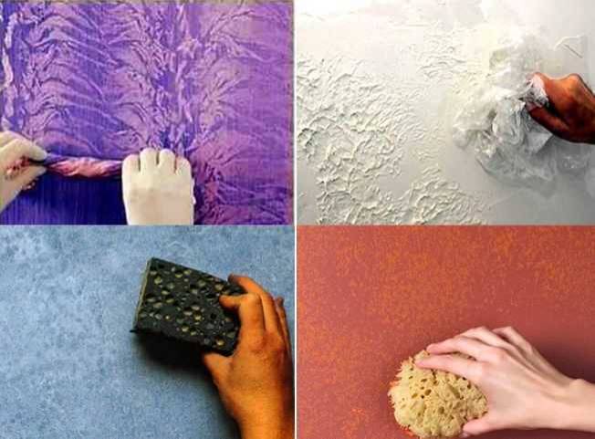 Как покрасить стену оригиналь
