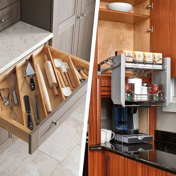 Дизайн гениальных систем хранения на кухню, о которых мы теперь мечтаем