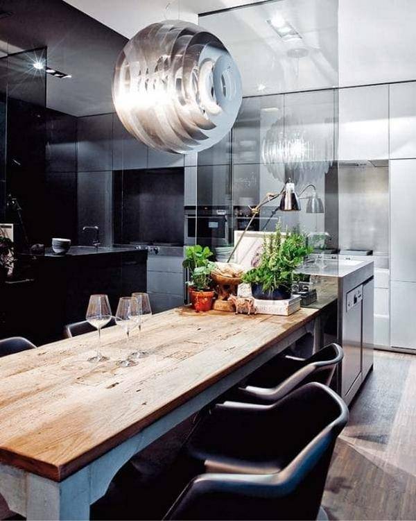 Люстры на кухню в современном стиле