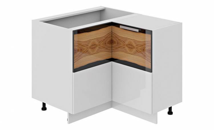 Угловой кухонный шкаф, особенности моделей и правила размещения