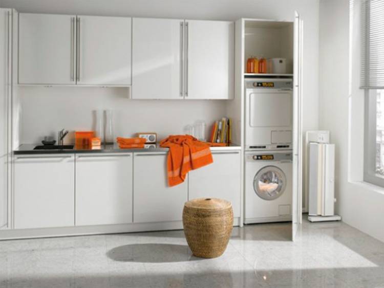 Шкаф для стиральной машины, существующие варианты и важные советы