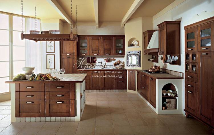 Кухня в бело коричневых тонах: 92 фото дизайна