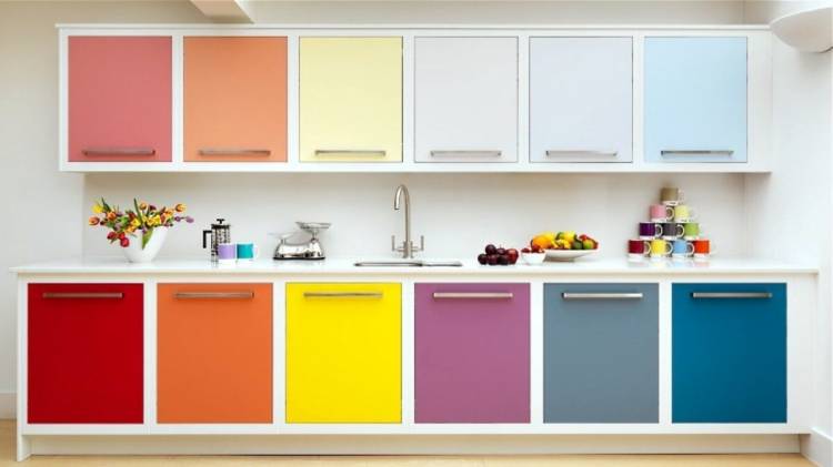 Как выбрать цвет фасадов для кухни?