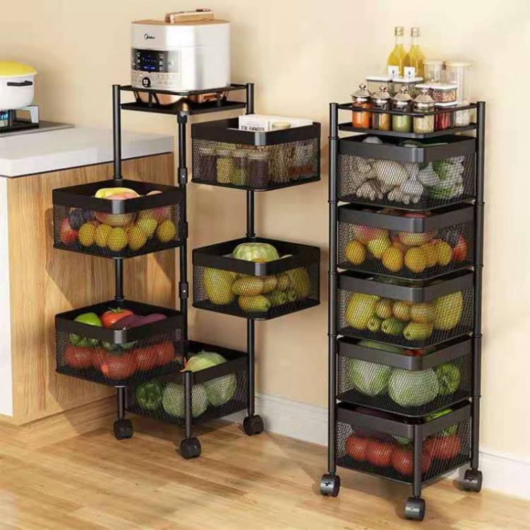 Кухонное хранилище, аксессуары для кухни, кухонная полка, корзина, тележка, органайзер для овощей и фруктов