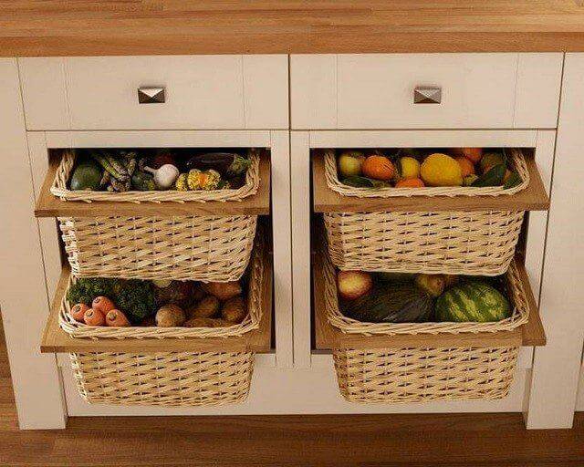 Шкаф для овощей и фруктов