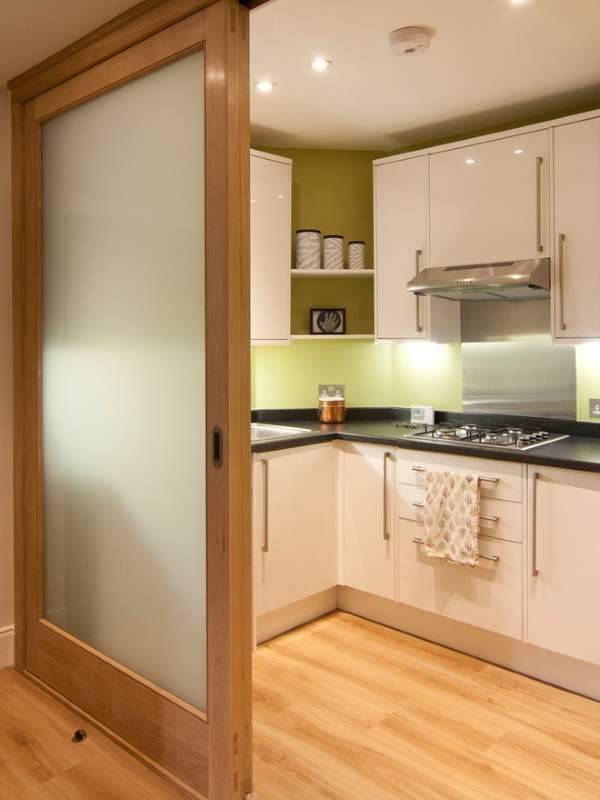 Раздвижные двери на кухню