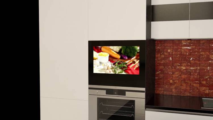 Встраиваемый телевизор для кухни AVS