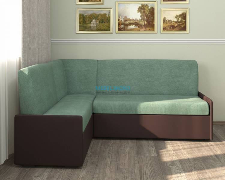 Угловой диван для кухни Трапези Диа (рогожка Стронг 0