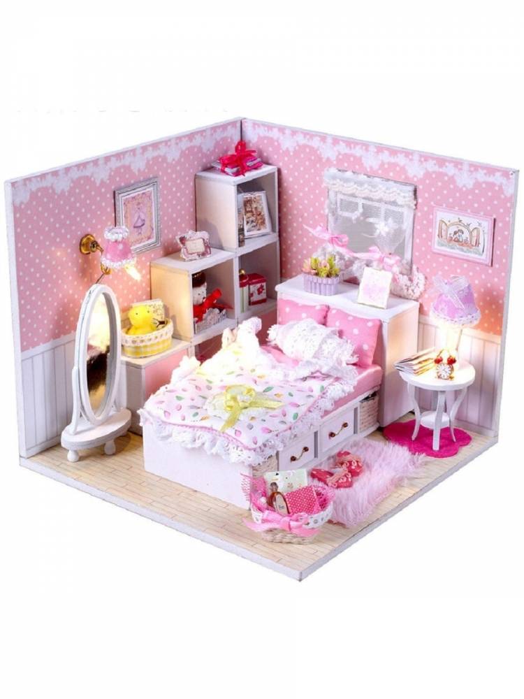 Румбокс Сборная модель DIY House Комната маленькой принцессы HOBBY DAY