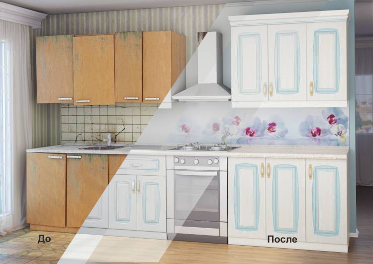 Реставрация кухонной мебели, наиболее популярные и действенные методы