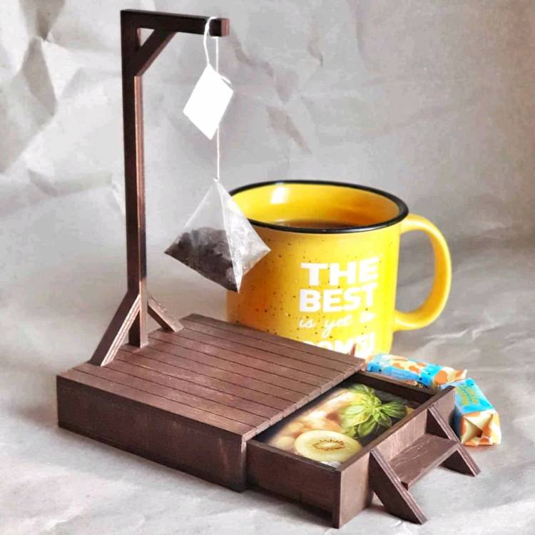 Сувенир Виселица для чайных пакетиков в интернет
