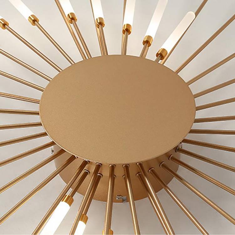 Современная потолочная люстра фейерверк Светодиодная потолочная лампа для домашней гостиной Лампа для спальни Столовая Кухня Креативная лампа внутреннего освещения