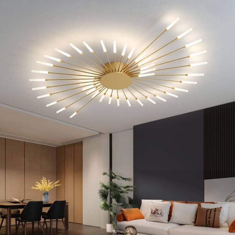 Фейерверк дизайн потолочный кулон светильник гостиной потолок светильник освещение для спальни кухонная Подвеска светильник вилла Крытый светодиодный свет