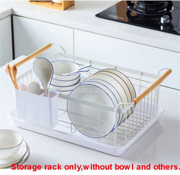 Сушилка для посуды, кухонный стеллаж для хранения, железная посуда в японском стиле, палочки для сушки, держатель для хранения, поднос, органайзер для кухни