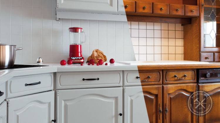Реставрация кухонной мебели своими руками в домашних условиях с фот