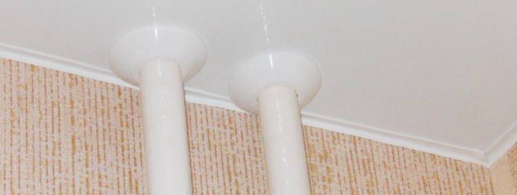 Вытяжка (вентиляция) под натяжной потолок на кух