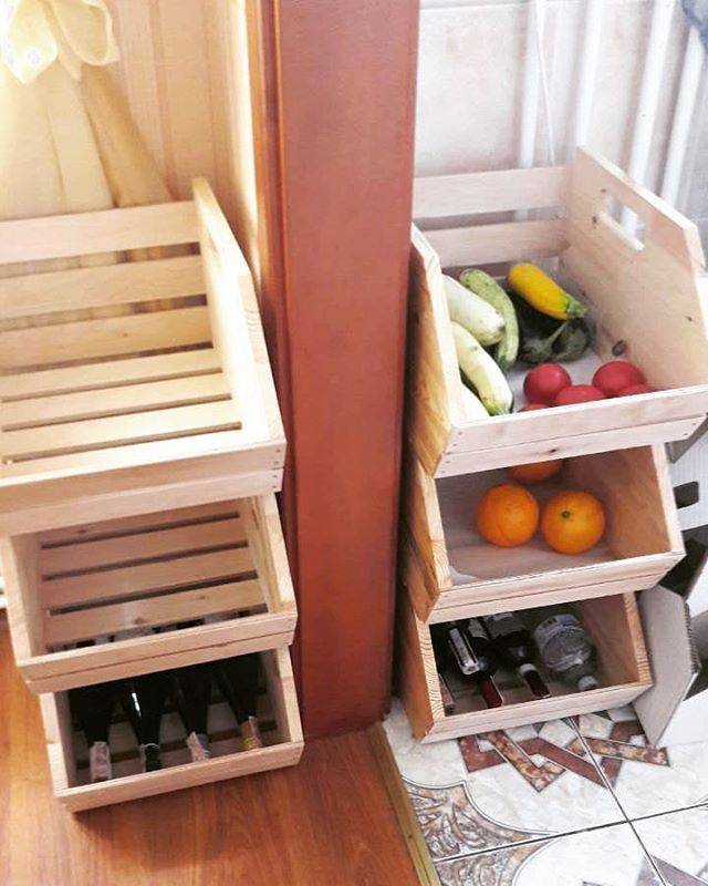 Ящик для хранения овощей фруктов Совершенно безопасны для продуктов, высокая износостойко сть, прочность тары…