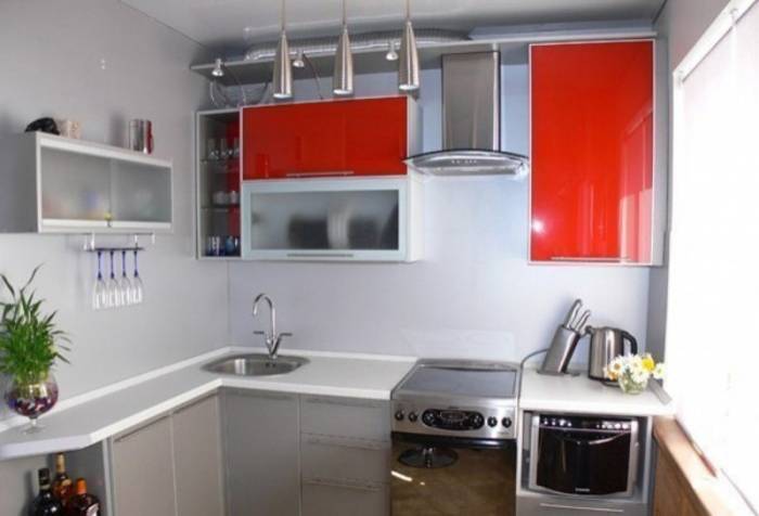 Дизайн кухни в двухкомнатной квартире: 92 фото дизайна
