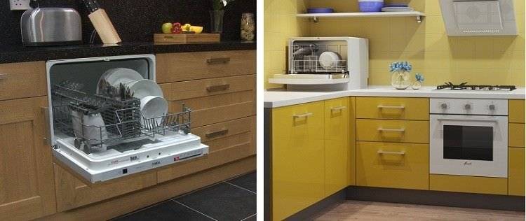 Как встроить посудомоечную машину в кухню и рассчитать фасад