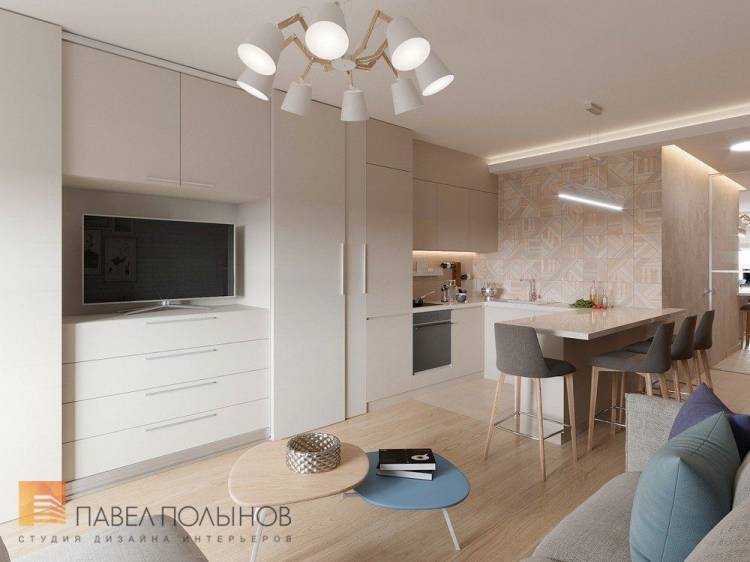 Дизайн светлый интерьер гостиная кухня: 108+ идей дизайна