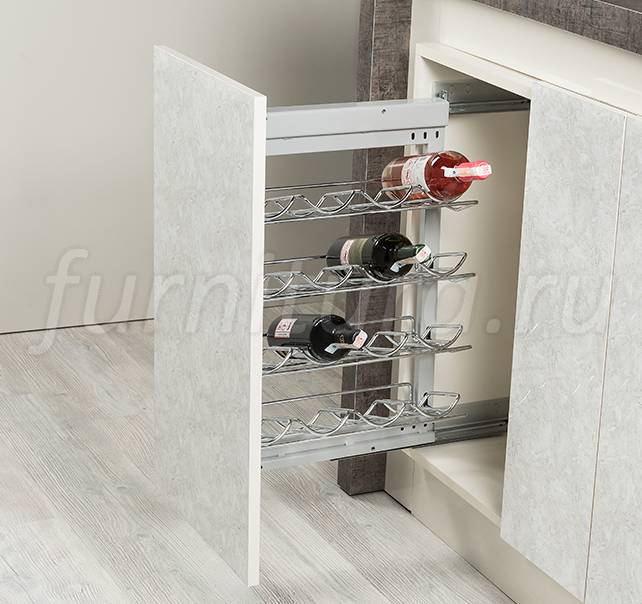Выдвижной шкаф пенал для кухни: 84 фото дизайна