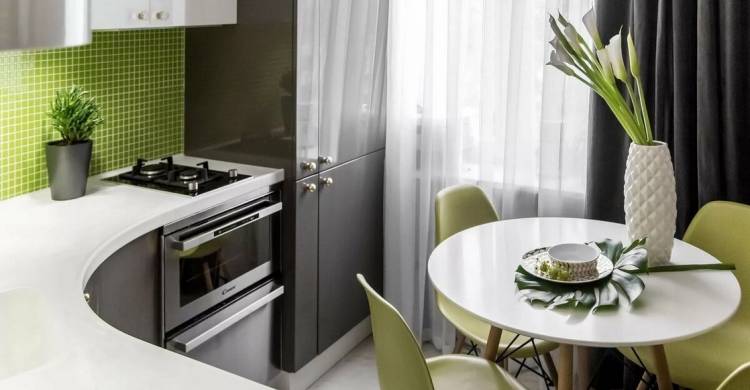 Компактный кухонный стол для маленькой кухни: 88+ идей дизайна