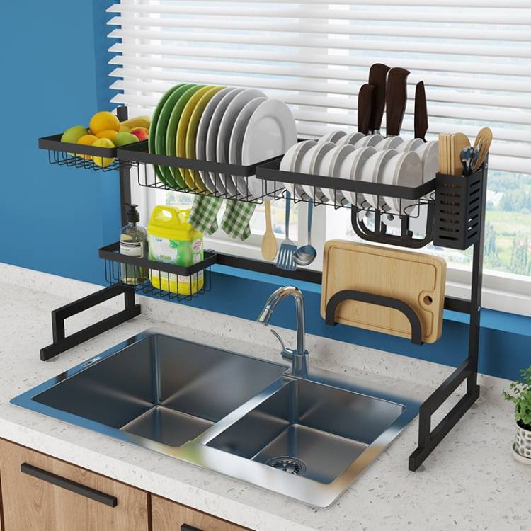 Органайзер для кухонной полки, сушилка для посуды, над раковиной, посудой, Женская сушилка для посуды, кухонная стойка для хранения, Органайзер