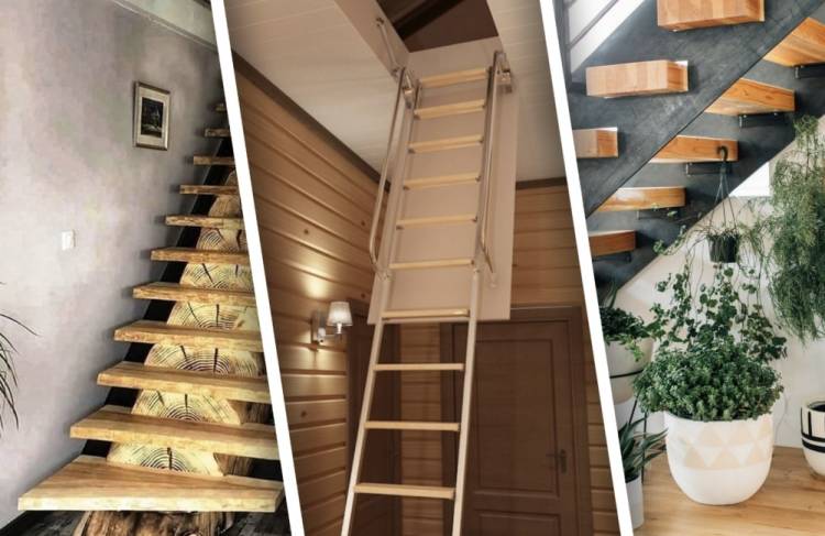Дизайн красивых лестниц для маленькой дачи, которые преобразят интерьер