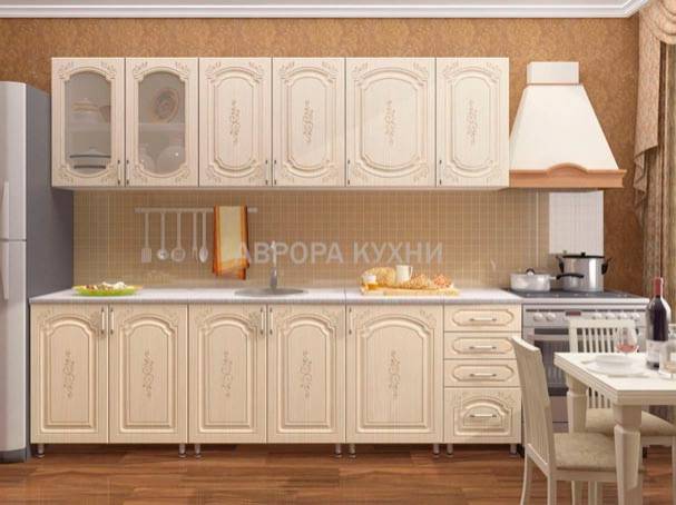 Белая кухня Боско арт