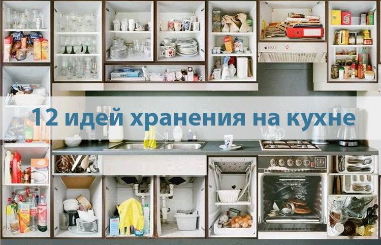 Дизайн как организовать хранение на кух
