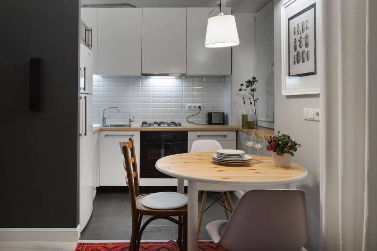 Дизайн квартиры хрущевки с маленькой кухней