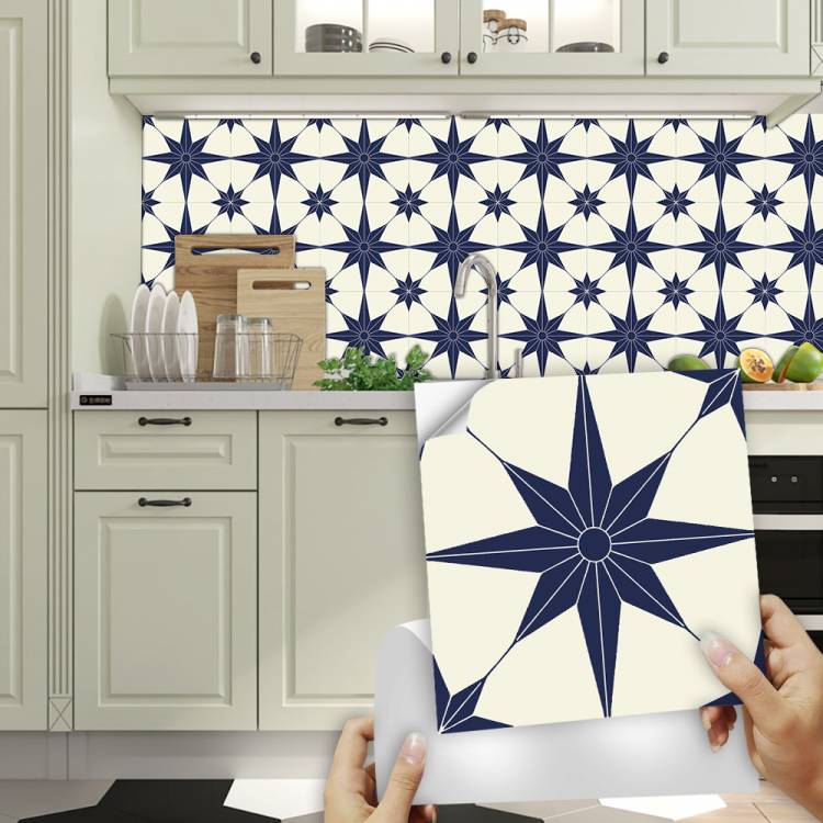 Цветная напольная плитка для кухни: 90+ идей дизайна