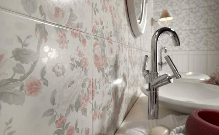 Плитка в стиле прованс важные характеристики и дизайн керамики для кухни и ванной комнаты