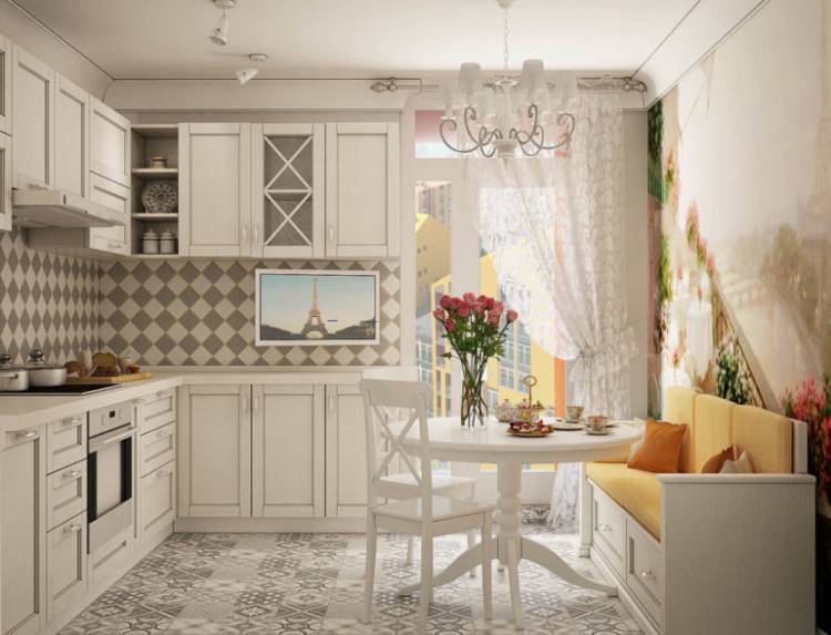 Интерьер кухни гостиной в маленькой квартире: 90 фото дизайна