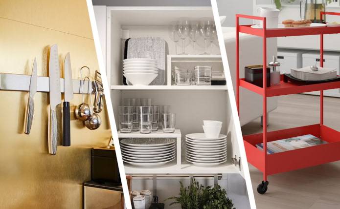 Дизайн товаров из IKEA, которые помогут освободить место на крохотной кух