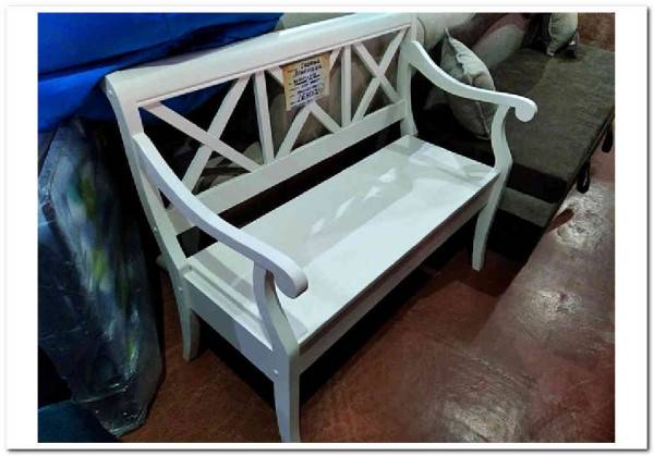 скамейку ALBIZZI (Альбицци) pure white (белый) Вы сможете в магазине Другая мебель в Воронеж