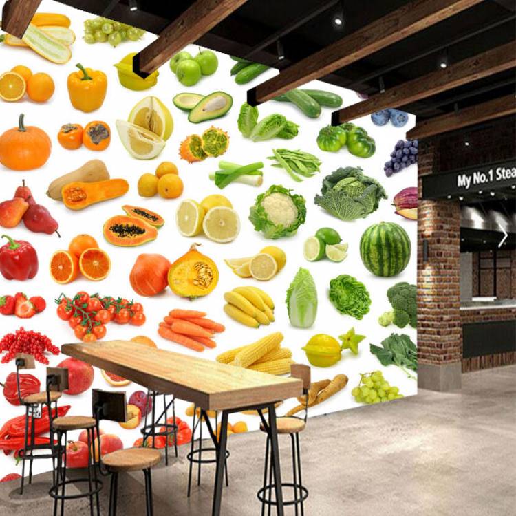Декоративные овощи и фрукты для кухни: 98+ идей дизайна